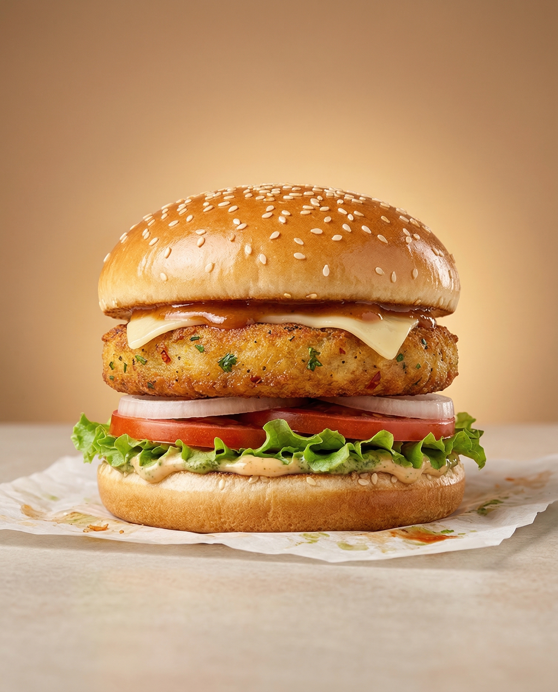 Aalo Tikki Burger